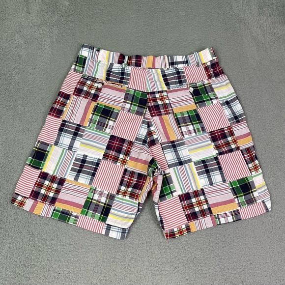 peter millar plaid patchwork shorts - Picture 4 of 4